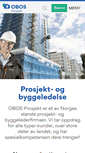 Mobile Screenshot of obosprosjekt.no